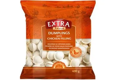 Pelmeņi ar vistas gaļu EXTRA LINE 400g