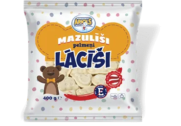 Pelmeņi Mazulīši Lācīši 400g, Ariols