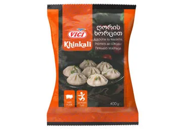 Pelmeņi Khinkali ar cūkgaļu VIČI 400g