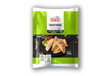 Pelmeņi ar vistu sieru un baravikām 400g