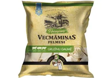 Pelmeņi VECMĀMIŅAS gruzīnu gaumē 500g
