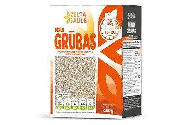 Grūbas pērļu 4x100g