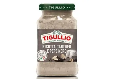 Pesto ar rikotu, trifelēm un pipariem TIGULLIO 185g
