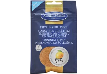 Piedeva grila gaļai ar citronu SANTA MARIA 35g
