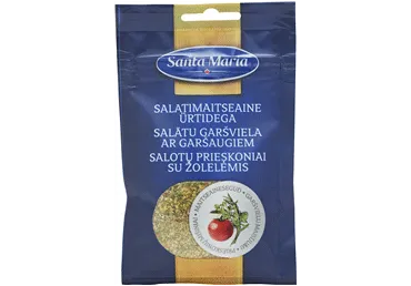 Piedeva salātiem ar garšaugiem Santa Maria 30g