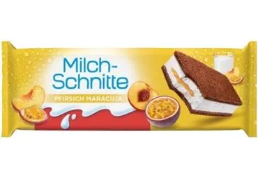 Piena batoniņš KINDER persiku-marakujas 28g