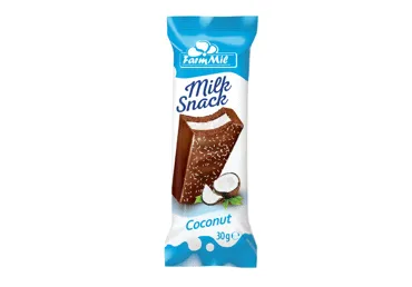 Piena batoniņš FARM MILK ar kokosriekstiem 30g