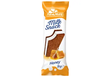 Piena batoniņš FARM MILK ar medu 28g