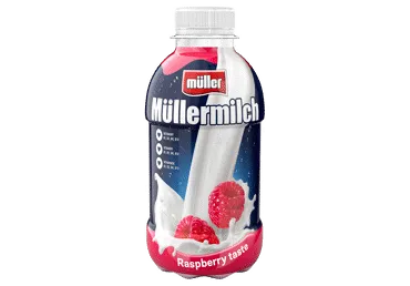 Piena dzēriens MULLERMILCH aveņu 400g