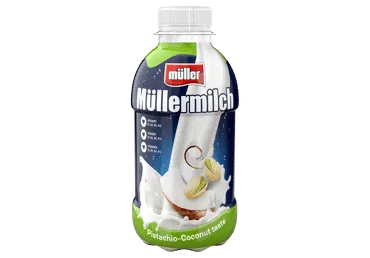 Piena dzēriens MULLERMILCH kokosriekstu pistāciju 400g