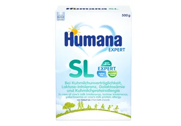 Piena maisījums HUMANA SL Expert 0+ 500g