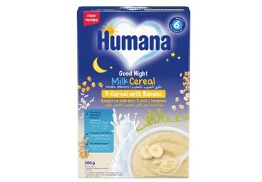 Piena putra HUMANA miega ar ban. 6+ 200g