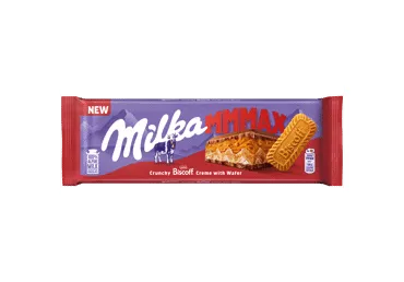Piena šokolāde Biscoff MILKA 275g