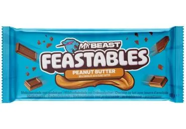 Piena šokolāde Peanut Butter MR BEAST 60g