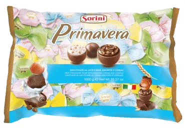 Piena šokolādes konfektes SORINI sver.