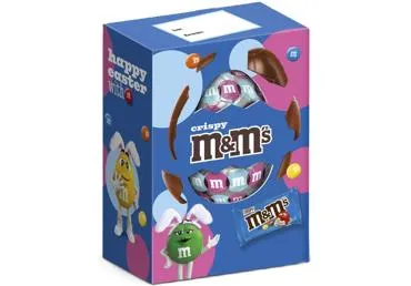 Piena šokolādes ola Crispy M&M'S 156g