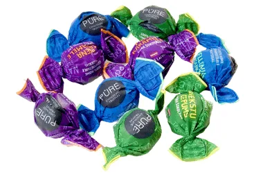 Piena šokolādes trifeles PURE CHOCOLATE Asorti sver.