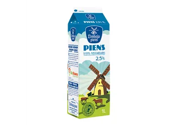 Piens LIMBAŽU PIENS 2,5% 1L