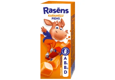 Piens RASĒNS karameļu 1,5% 200ml