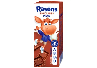 Piens RASĒNS šokolādes 1,5% 200ml