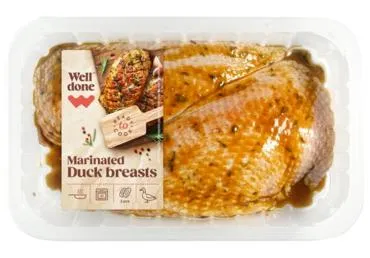 Pīles krūtiņa marinādē WELL DONE fas.