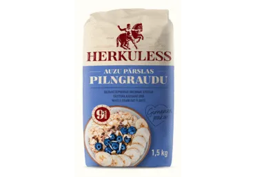 Auzu pārslas HERKULESS pilngraudu, 1.5kg NPKS