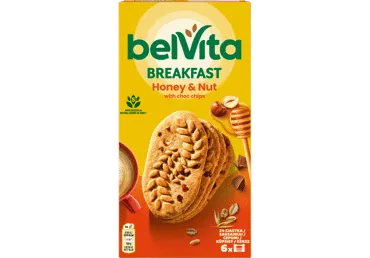Pilngraudu cepumi ar lazdu riekstiem BELVITA 300g