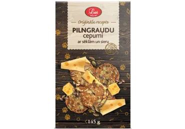 Pilngraudu cepumi LĀČI ar sēklām un sieru 145g