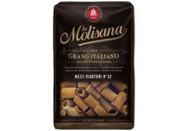 Pilngraudu makaroni LA MOLISANA Mezzi Rigatoni Nr.32 500g