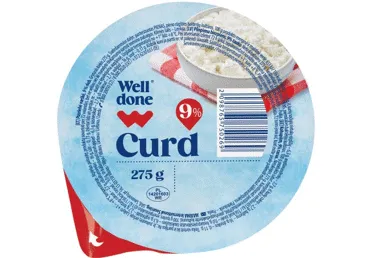 Pilnpiena biezpiens WELL DONE 9% 275g