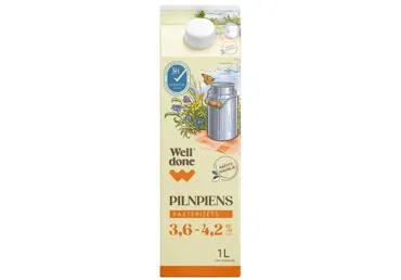 Pilnpiens WELL DONE 3,6-4,2% 1L
