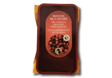 Pīļu aknu pastēte ar dzērvenēm PATE GRAND-MERE 230g