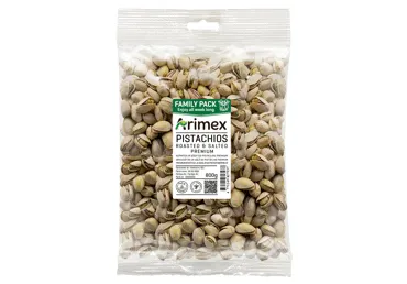 Pistācijas ARIMEX grauzdētas sālītas 800g