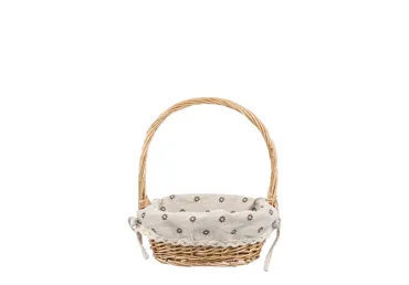 Pīts grozs ar oderi ILAJA 19x14x22cm