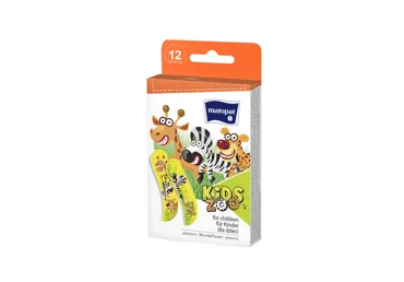 Plāksteri MATOPAT Kids Zoo 12gab.