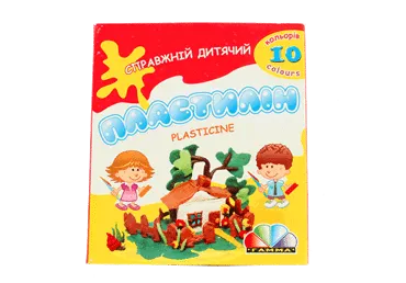 Plastilīns 10gab.