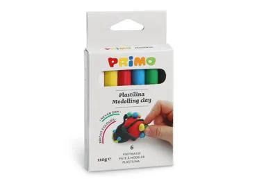 Plastilīns PRIMO 6gab.