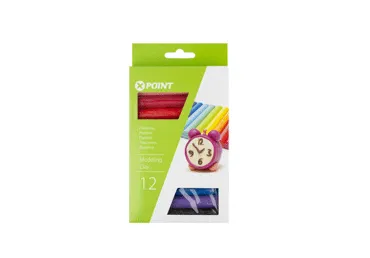 Plastilīns XPOINT 200g 12 krāsas