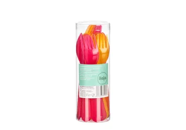 Plastmasas galda piederumi ILAJA 18gab.