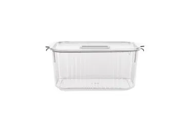 Plastmasas kaste ar vāku