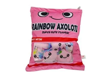 Plīša rotaļlieta aksolotls FOXTER