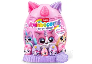 Plīša rotaļlieta olā RAINBOCORNS