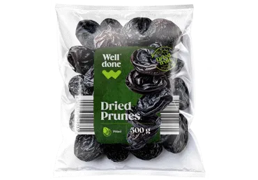 Plūmes žāvētas bez kauliņiem WELL DONE 500g