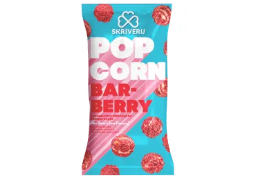 Popkorns ar bārbelēm SKRĪVERU 80g