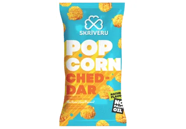 Popkorns ar Čederas sieru SKRĪVERU 50g