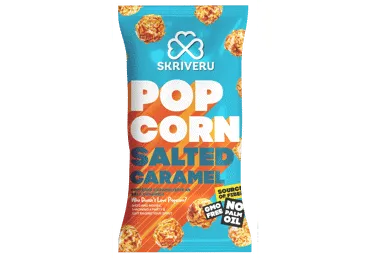 Popkorns ar sāļo karameli SKRĪVERU 80g