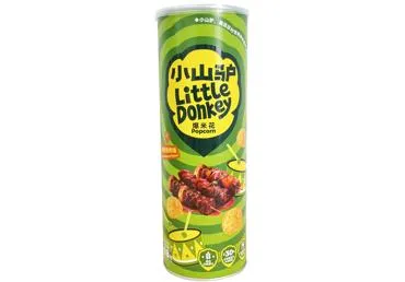 Popkorns LITTLE DONKEY bekona BBQ 98g
