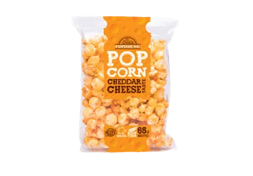 Popkorns ar čedara siera garšu 65g, Pophouse