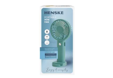 Portatīvais rokas ventilators HENSKE