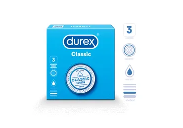 Prezervatīvi Durex Classic N3